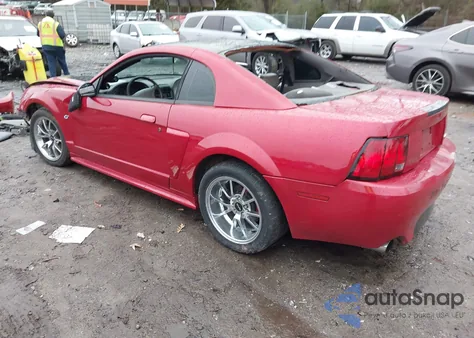 2002 Ford Mustang Gt из США, поврежденный, VIN 1FAFP42X22F213514